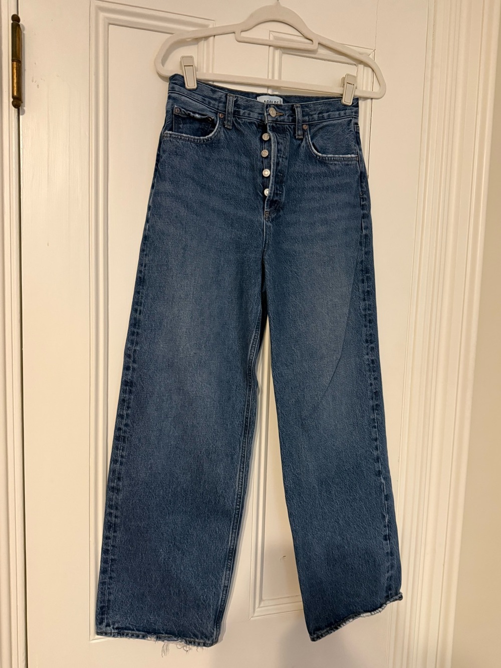 AGOLDE Low Slung Baggy Jean Shade Essence Size 24 - Picture 5 of 8